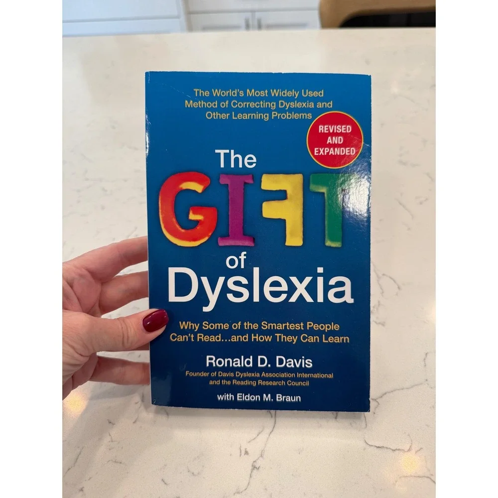 The Gift of Dyslexia Ronald D Davis Revised Expanded Edition Paperback Book